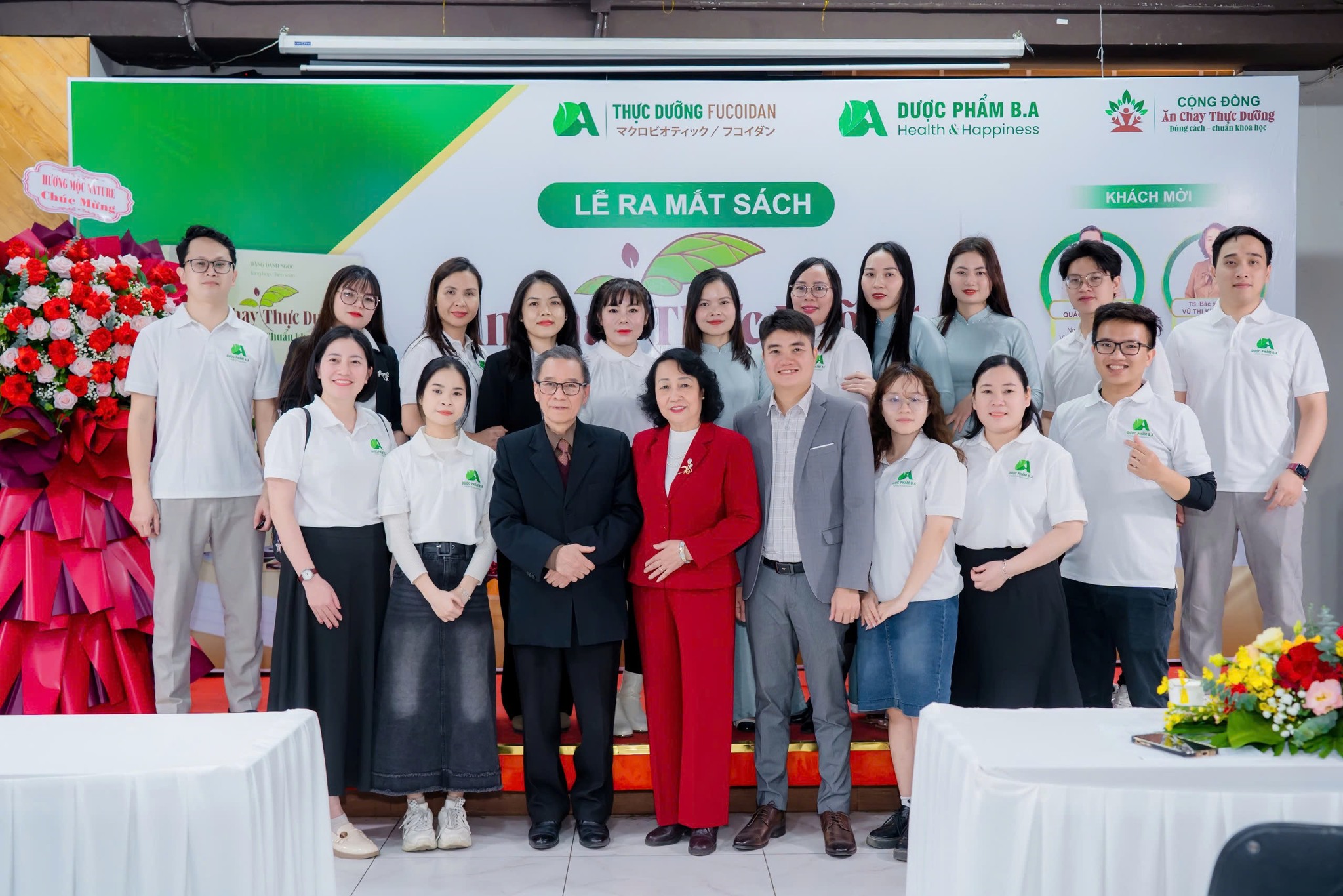 Lễ ra mắt sách và tạo đàm ăn chay thực dưỡng tại The Vuon Giảng Võ