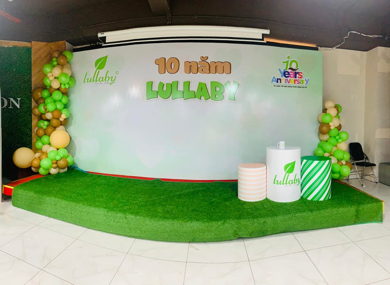 Lễ kỷ niệm thành lập thương hiệu Lullaby 10 năm tại The Vuon Luxury Garden Office