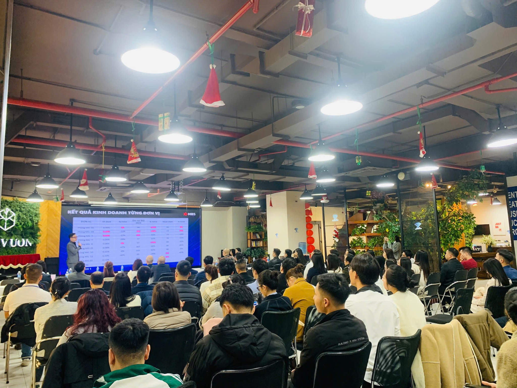 MBS thuê The Vuon tổ chức sự kiện tổng kết cuối năm