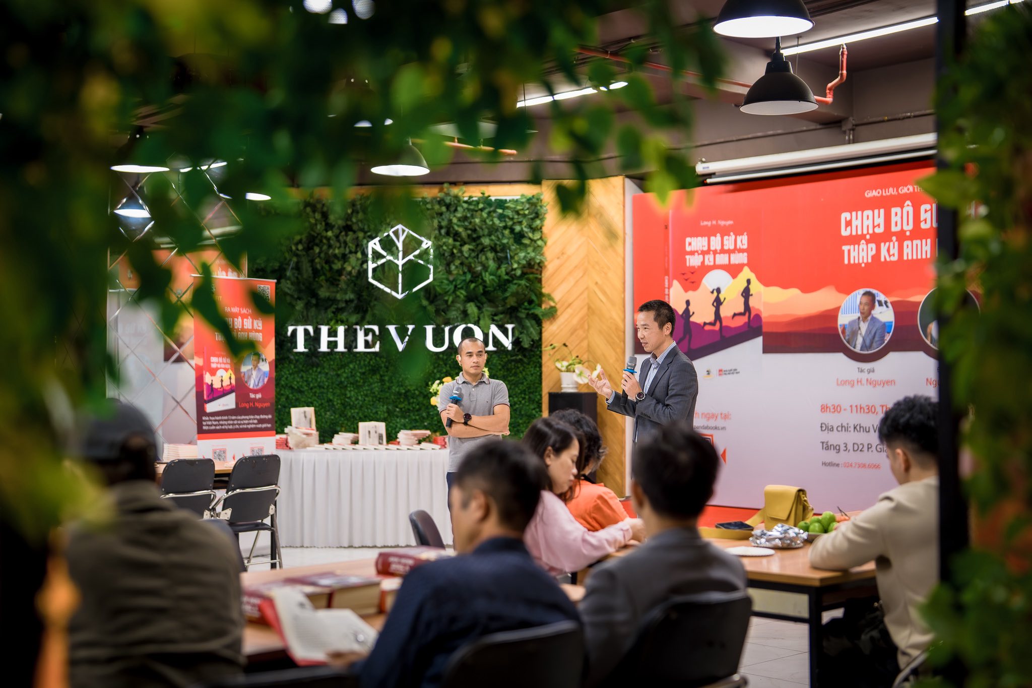 PandaFit lựa chọn The Vuon làm không gian tổ chức ra mắt sách chạy bộ 