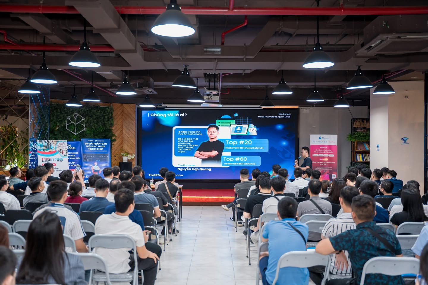 Workshop POD 2025 tại The Vuon