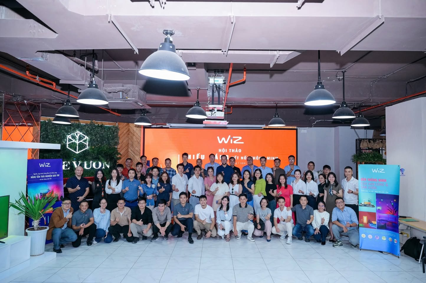 Workshop Chiếu sáng thông minh tại The Vuon Luxury Garden 