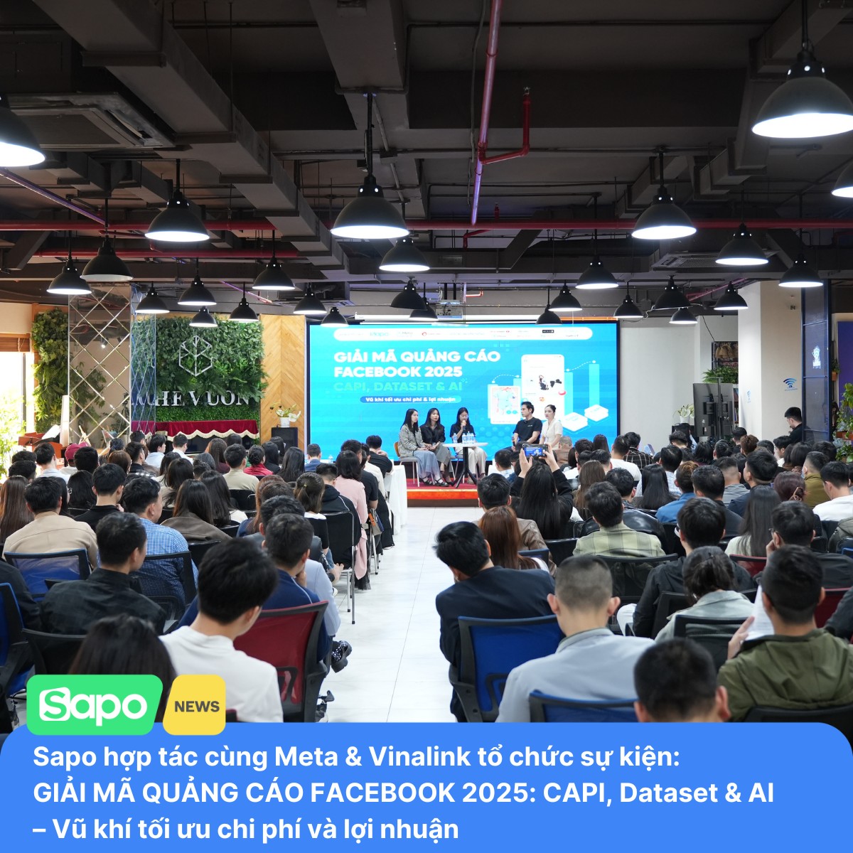 Sự kiện Facebook Ads 2025 tại The Vuon: CAPI, Dataset & AI – Giải mã quảng cáo 2025