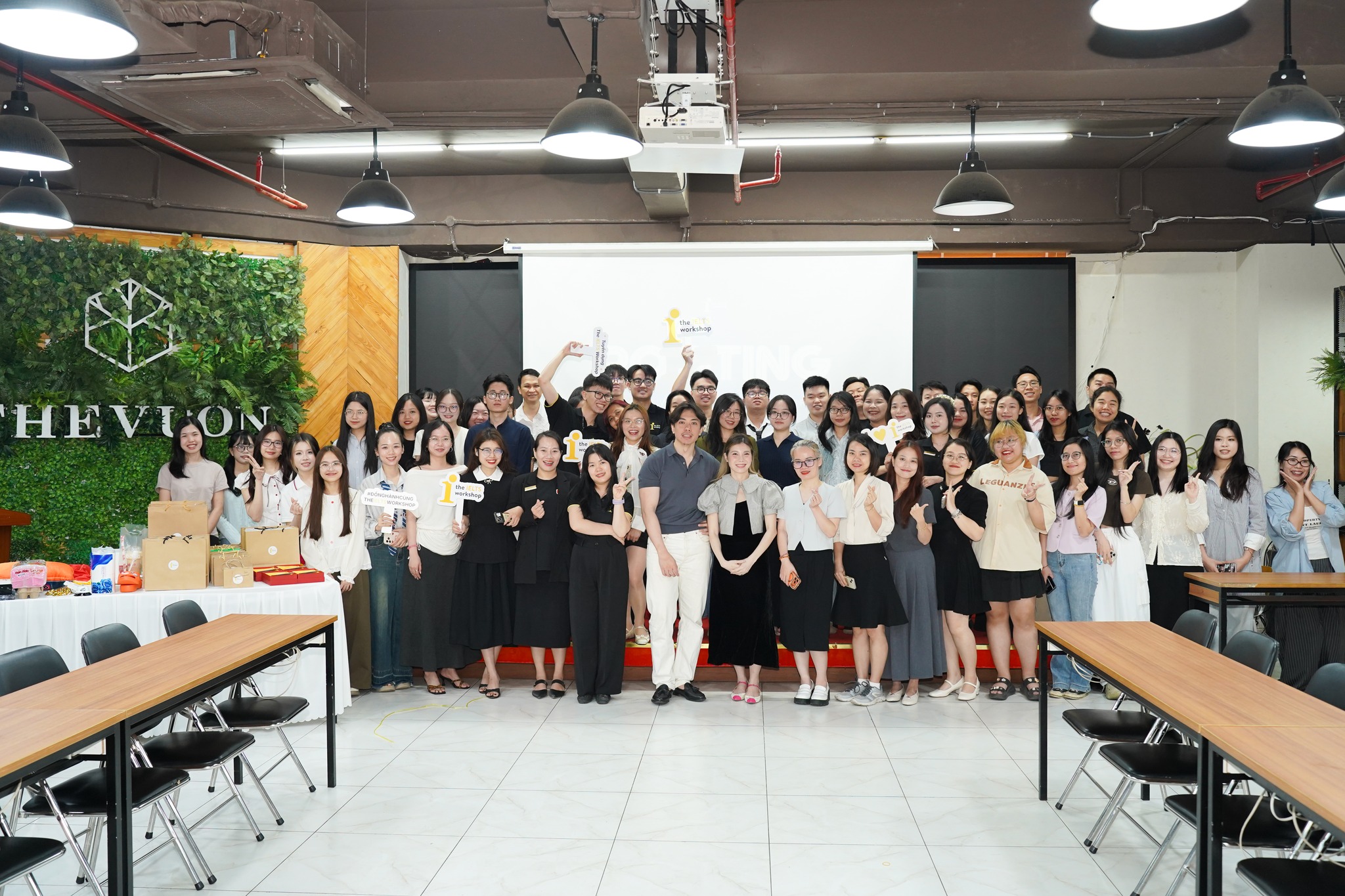 Sinh nhật quý I sự kiện The IELTS: Bữa tiệc cảm xúc tại không gian xanh The Vuon 