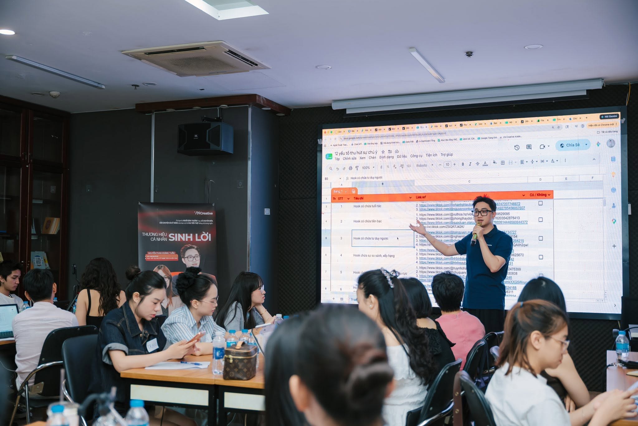 Bùng nổ cảm hứng tại talkshow thương hiệu cá nhân cùng VN Creative tại The Vuon 