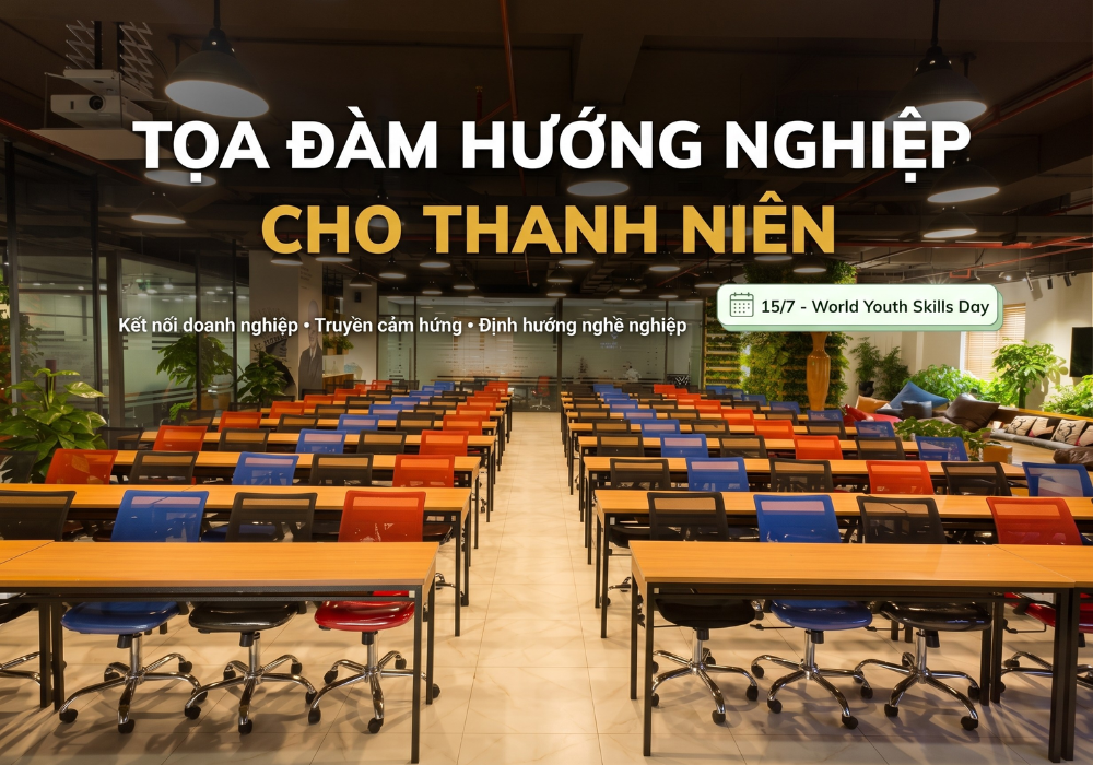 Tổ chức tọa đàm hướng nghiệp cho thanh niên tại The Vuon 