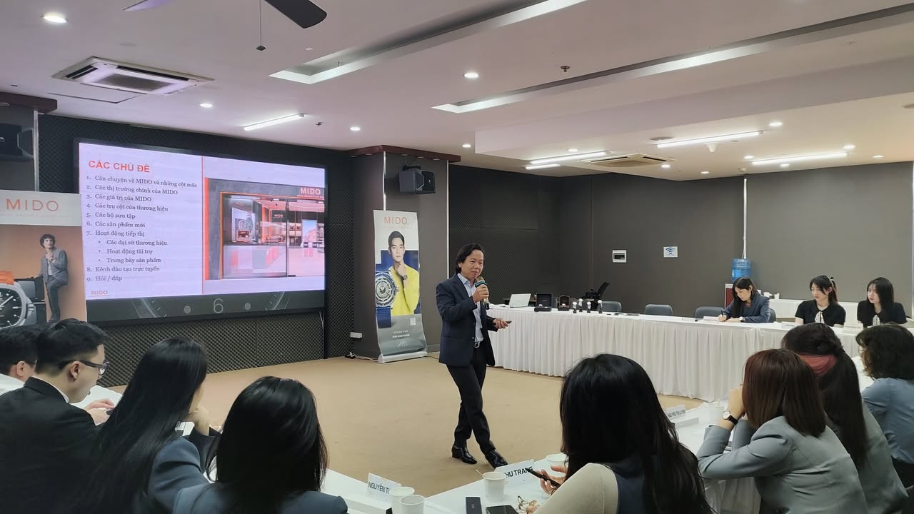 Buổi training thương hiệu đồng hồ MIDO cùng Topten tại The Vuon