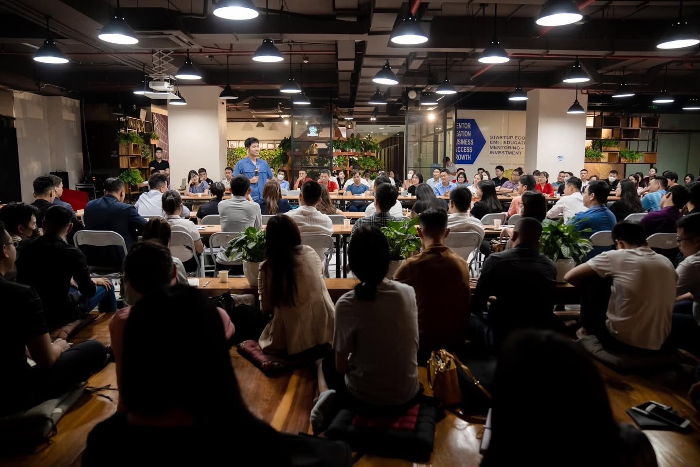 Hội thảo bất động sản Trần Minh tại The Vuon Luxury Garden Office 