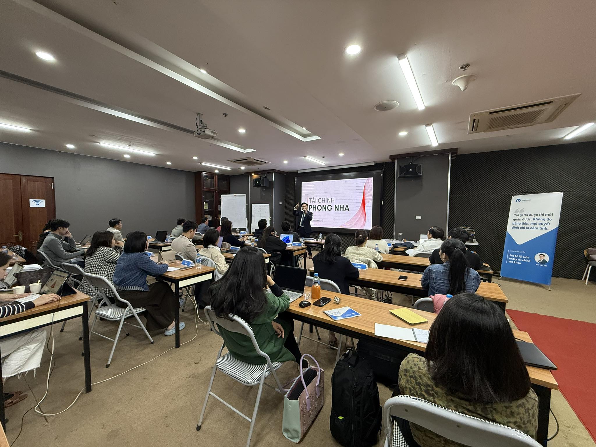 Vudalat chọn The Vuon tổ chức hội thảo quản trị tài chính nha khoa 