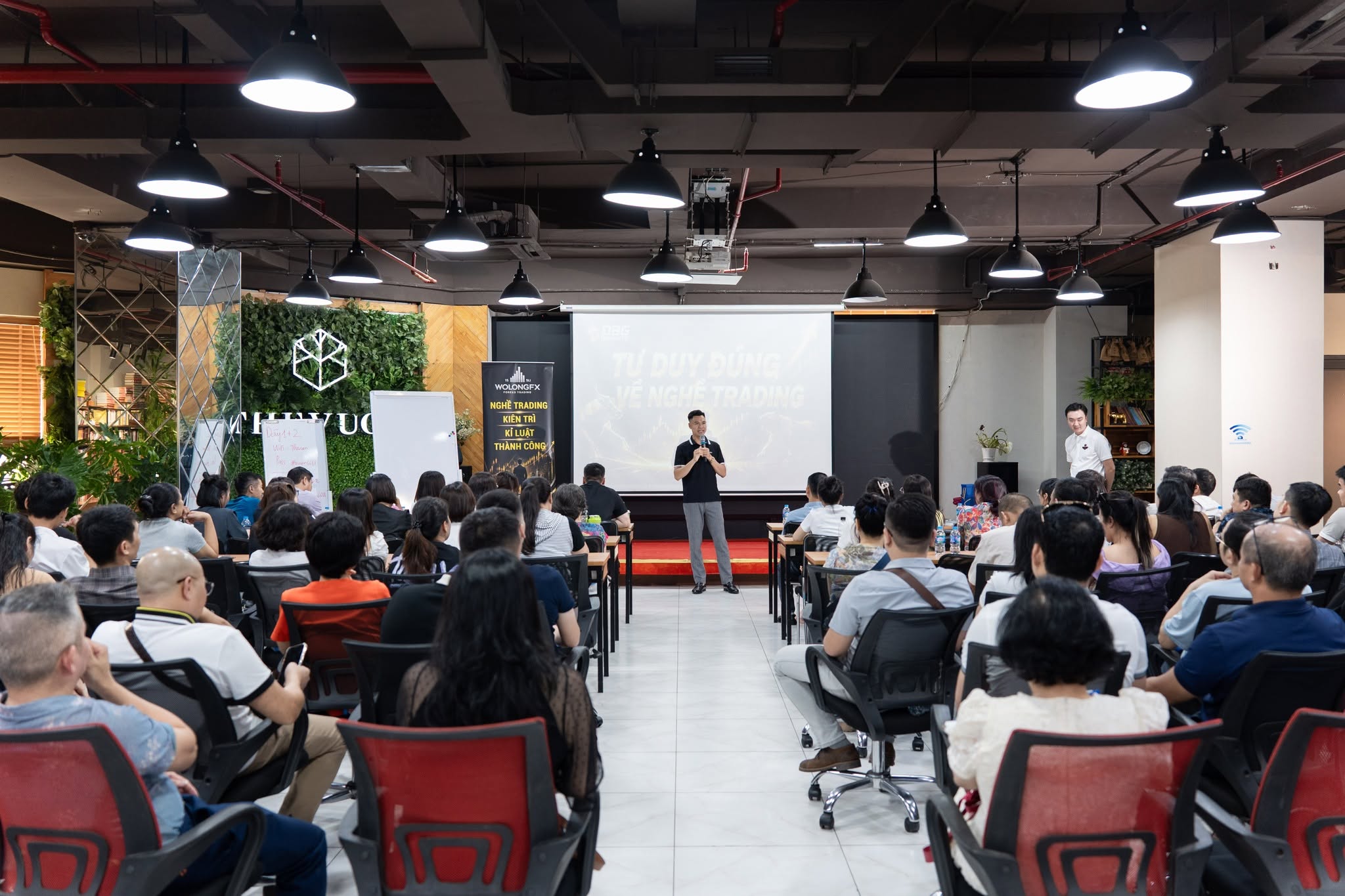 Talkshow trading Wo Long FX tại không gian đẳng cấp tại The Vuon