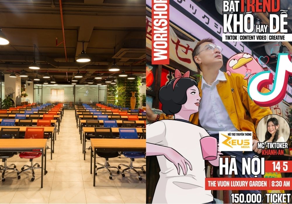 Workshop xây kênh Tiktok tại The Vuon: Bắt trend đúng - Phát triển bền vững