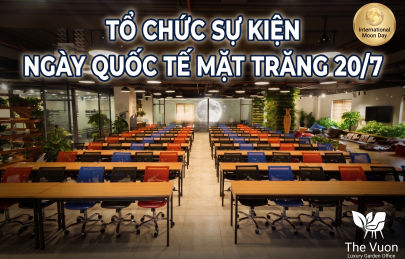 Tổ chức sự kiện Ngày Quốc tế Mặt Trăng 20/7 tại The Vuon Hà Nội