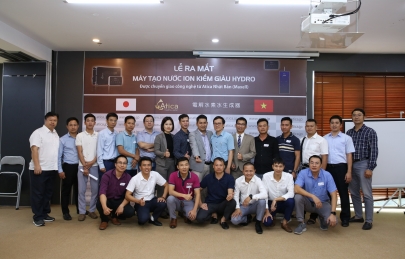 Sự kiện ra mắt sản phẩm máy lọc nước ion kiềm tại The Vuon