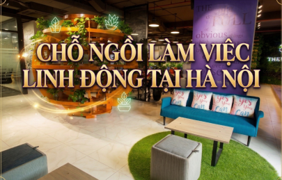 The Vuon cho thuê chỗ ngồi làm việc linh động tại Hà Nội với giá cực hợp lý 