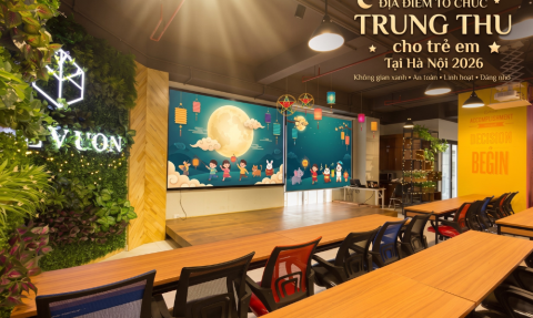 TOP 5 lý do nên chọn The Vuon là địa điểm tổ chức Trung Thu cho trẻ em tại Hà Nội 2026 