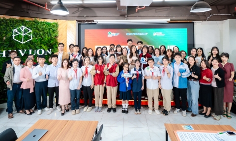 Workshop tại The Vuon: Đồng thiết kế giải pháp internet an toàn cho học sinh