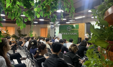 Sự kiện đột phá doanh thu từ nền tảng số tại The Vuon 