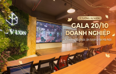 Gala 20/10 doanh nghiệp: Ý tưởng tổ chức ấn tượng tại Hà Nội