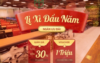 Gặp mặt khách hàng 2026 - Địa điểm lý tưởng tại The Vuon Hà Nội 