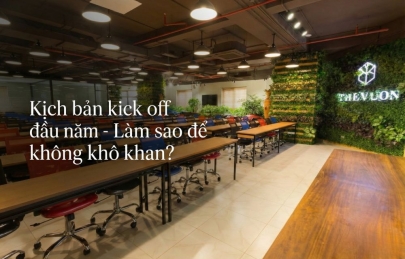 Kịch bản kick off đầu năm - Làm sao để không khô khan?