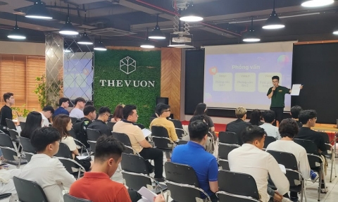 Phỏng vấn tuyển dụng livestream bán hàng – Nerman lựa chọn The Vuon