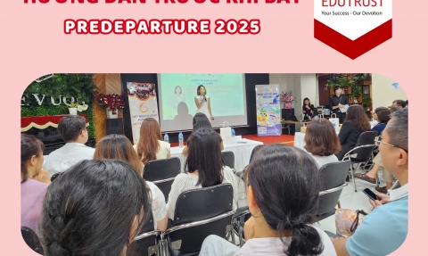 Pre-Departure 2025: Hội thảo du học hot nhất tại The Vuon Hà Nội 