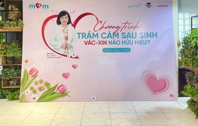 Sự kiện “Chuyện của Mom” tại The Vuon: Gỡ bỏ nỗi lo trầm cảm sau sinh