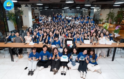 Đội Tình nguyện Xung kích Học viện Báo chí & Tuyên truyền tổ chức sự kiện sinh nhật Twinkle Whimsy tại The Vuon