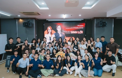 Bùng nổ cảm hứng tại talkshow thương hiệu cá nhân cùng VN Creative tại The Vuon 