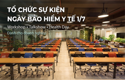 Tổ chức sự kiện ngày bảo hiểm y tế 1/7 cho doanh nghiệp tại The Vuon 
