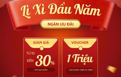 Ưu đãi sự kiện đầu năm 2026 - Lì xì phát tài tại The Vuon 