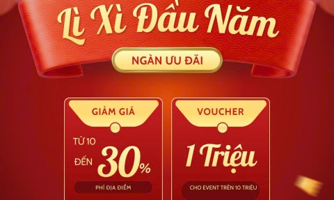 Ưu đãi sự kiện đầu năm 2026 - Lì xì phát tài tại The Vuon 
