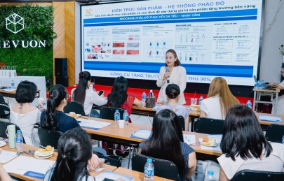 Uyen Phuong Professional Cosmetic tổ chức hội thảo ngành làm đẹp Hà Nội tại The Vuon 