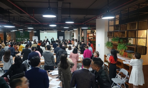 Validus tổ chức khóa học đào tạo diễn giả tại The Vuon - Bứt phá tự tin nói trước đám đông 