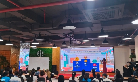 Cuộc thi dành cho học sinh về chống quấy rối tại The Vuon