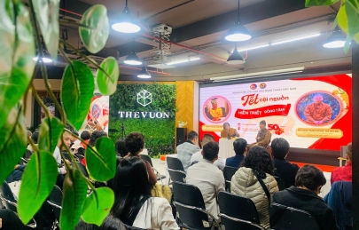 Tết cội nguội - Hiền triết đồng tâm: Sự kiện văn hoá ý nghĩa tại The Vuon