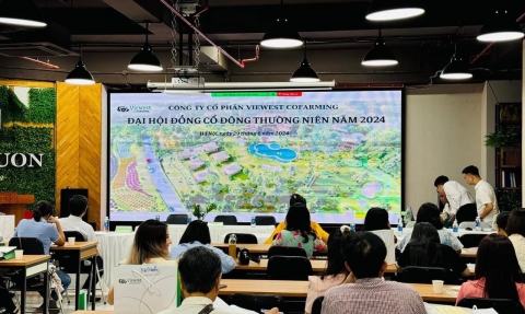 Viewest CoFarming tổ chức đại hội đồng cổ đông tại The Vuon 