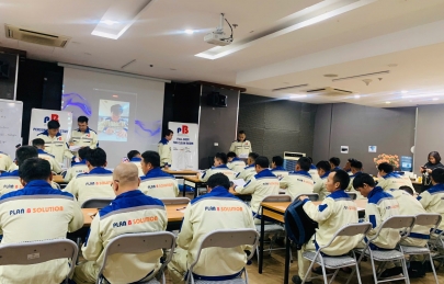 Workshop thiết bị bảo hộ cá nhân của Plan B Solution tại The Vuon