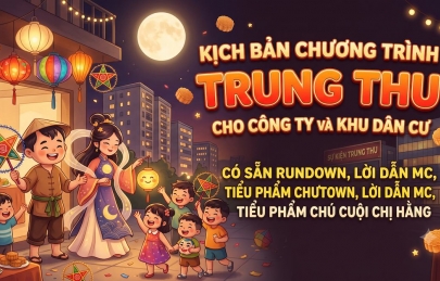Kịch bản chương trình trung thu cho công ty và khu dân cư