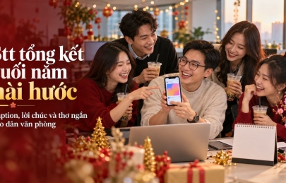 Stt tổng kết cuối năm hài hước, ý nghĩa cho công ty, đồng nghiệp