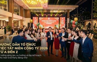 Tiệc Tất Niên: Ý Tưởng, Cách Tổ Chức & Địa Điểm Thuê Tại Hà Nội