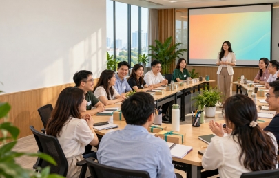 Tổ chức lễ khai giảng khóa học: kịch bản và checklist mẫu