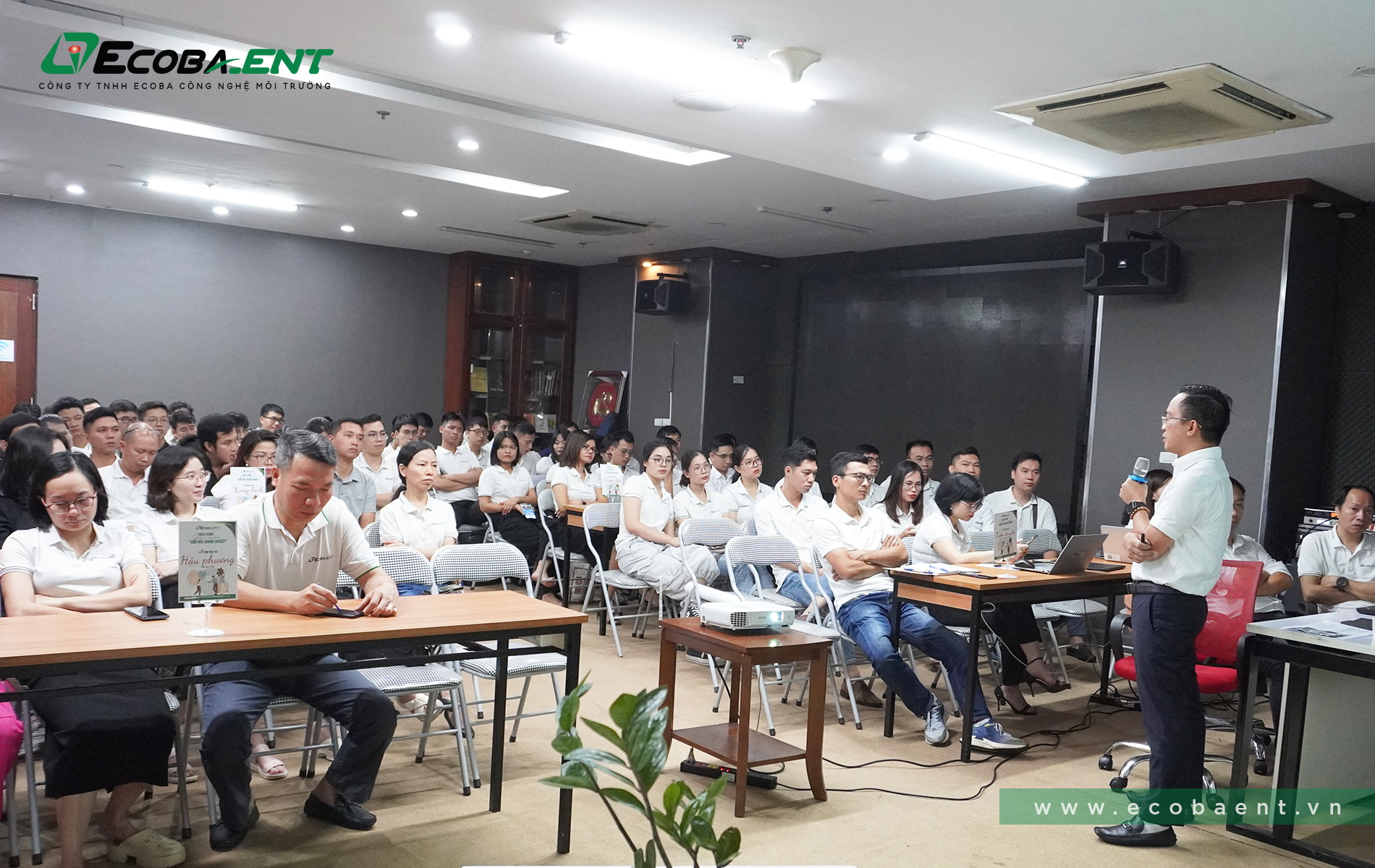 Ecoba ENT tổ chức chương trình đào tạo văn hoá doanh nghiệp tại The Vuon