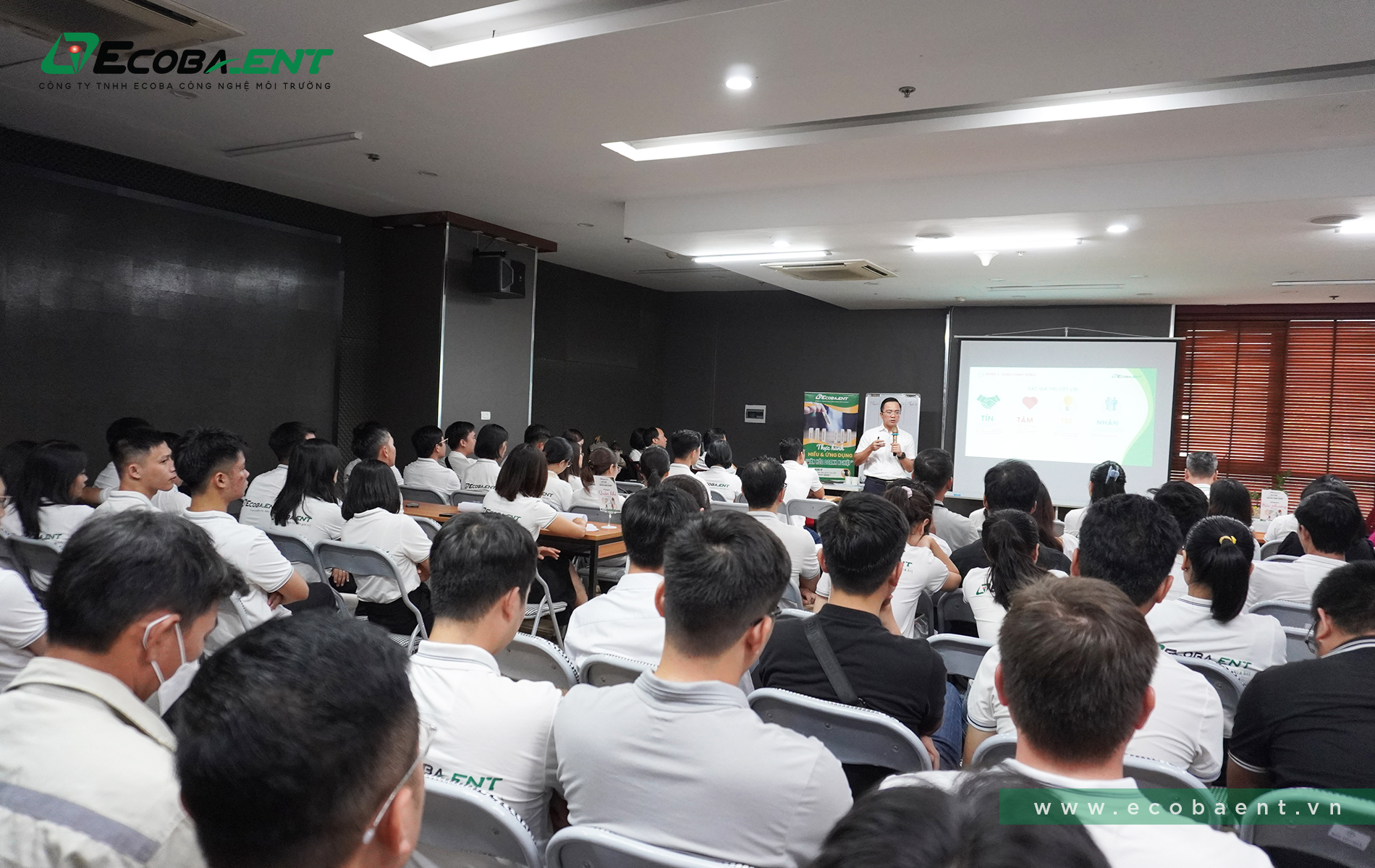 Ecoba ENT tổ chức chương trình đào tạo văn hoá doanh nghiệp tại The Vuon