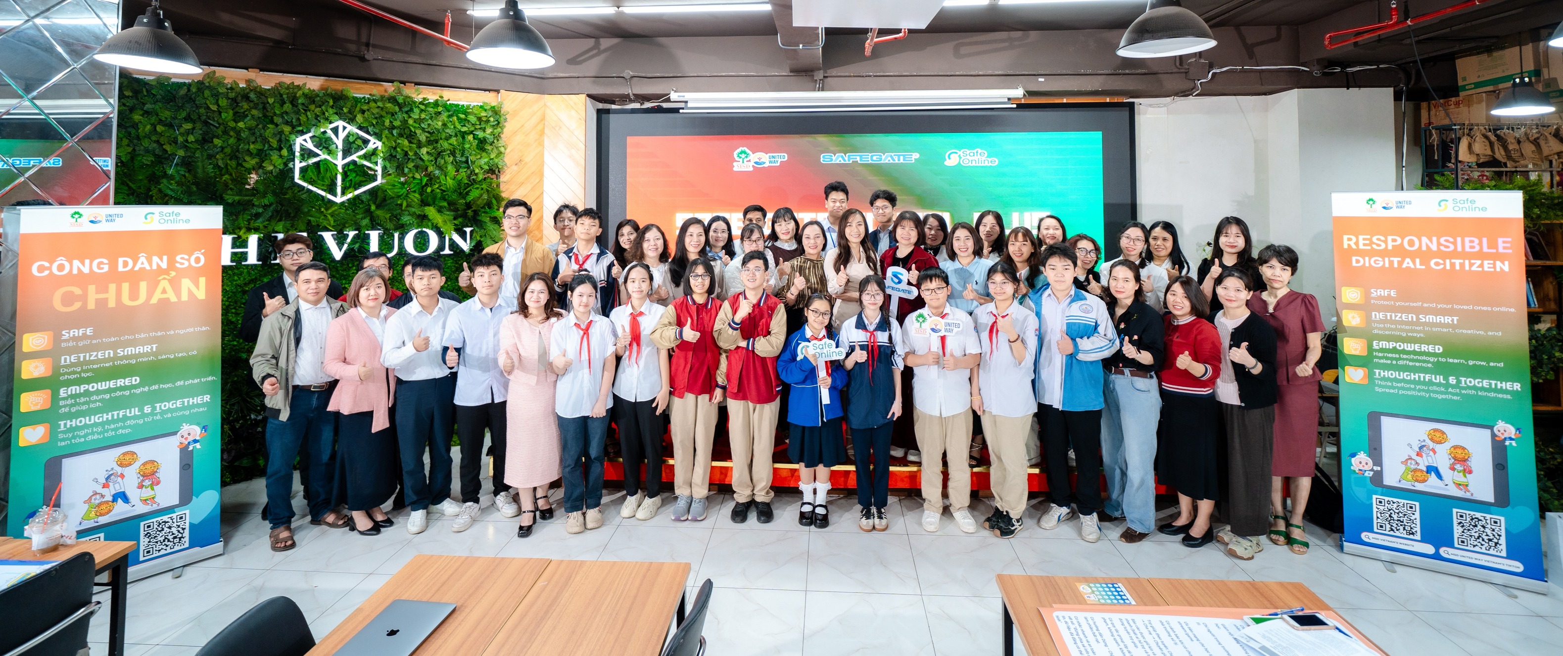 Workshop tại The Vuon: Đồng thiết kế giải pháp internet an toàn cho học sinh