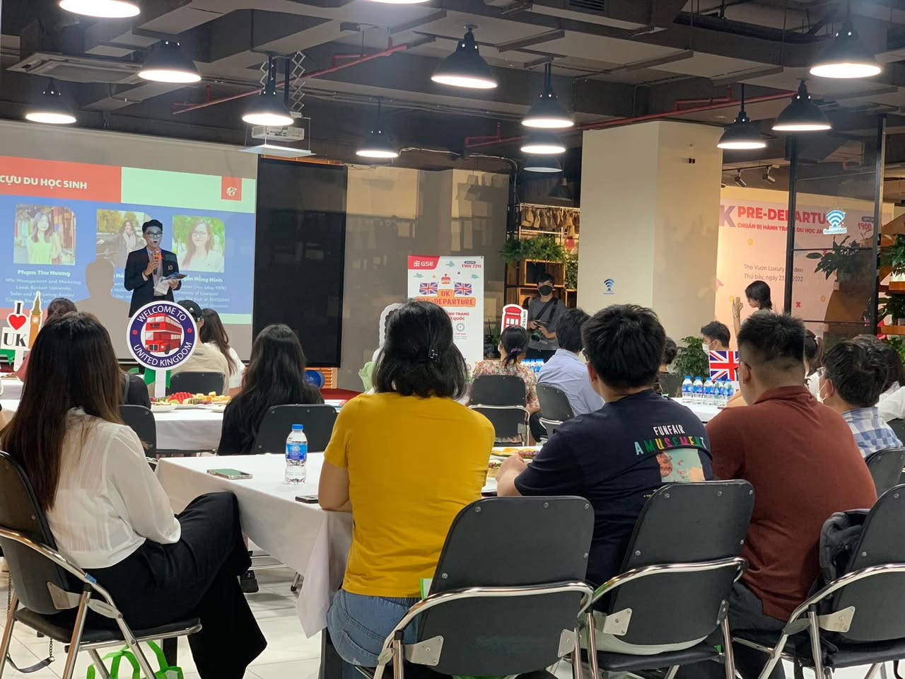 Workshop du học Anh cùng GSE tại The Vuon Giảng Võ