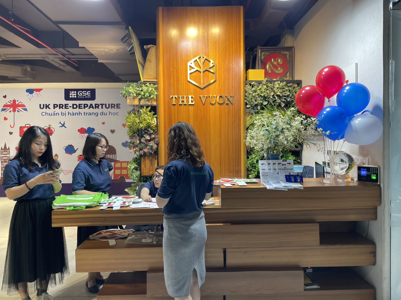 Sự kiện du học Anh tại The Vuon 