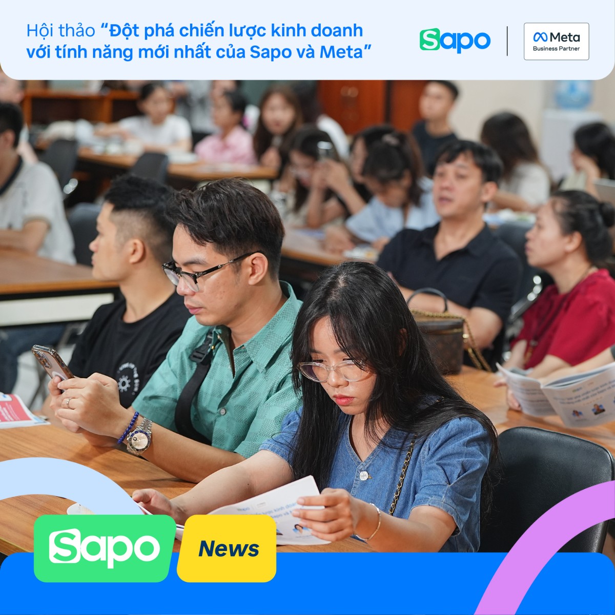 Hội thảo Sapo x Meta tại The Vuon khuấy động giới kinh doanh online