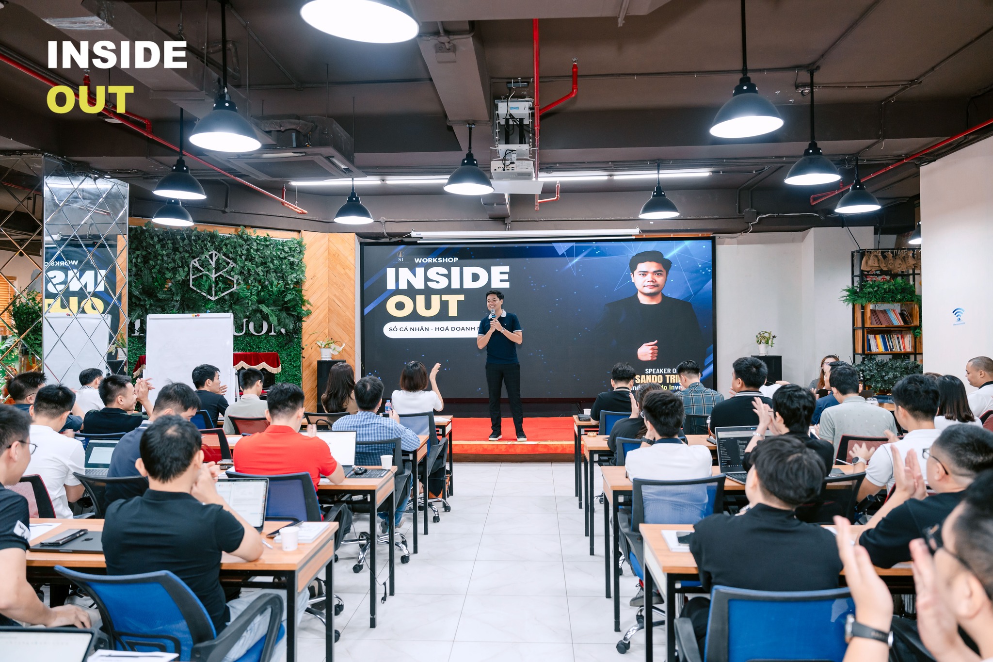 Workshop Inside Out – Số cá nhân hoá cùng Speaker Sando Triệu tại The Vuon
