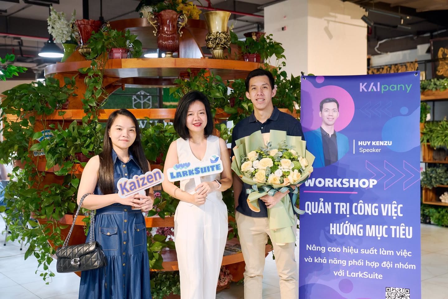 KAIpany tổ chức workshop Quản trị công việc cho CEO tại The Vuon